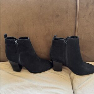 Aldo Black Ankle Booties